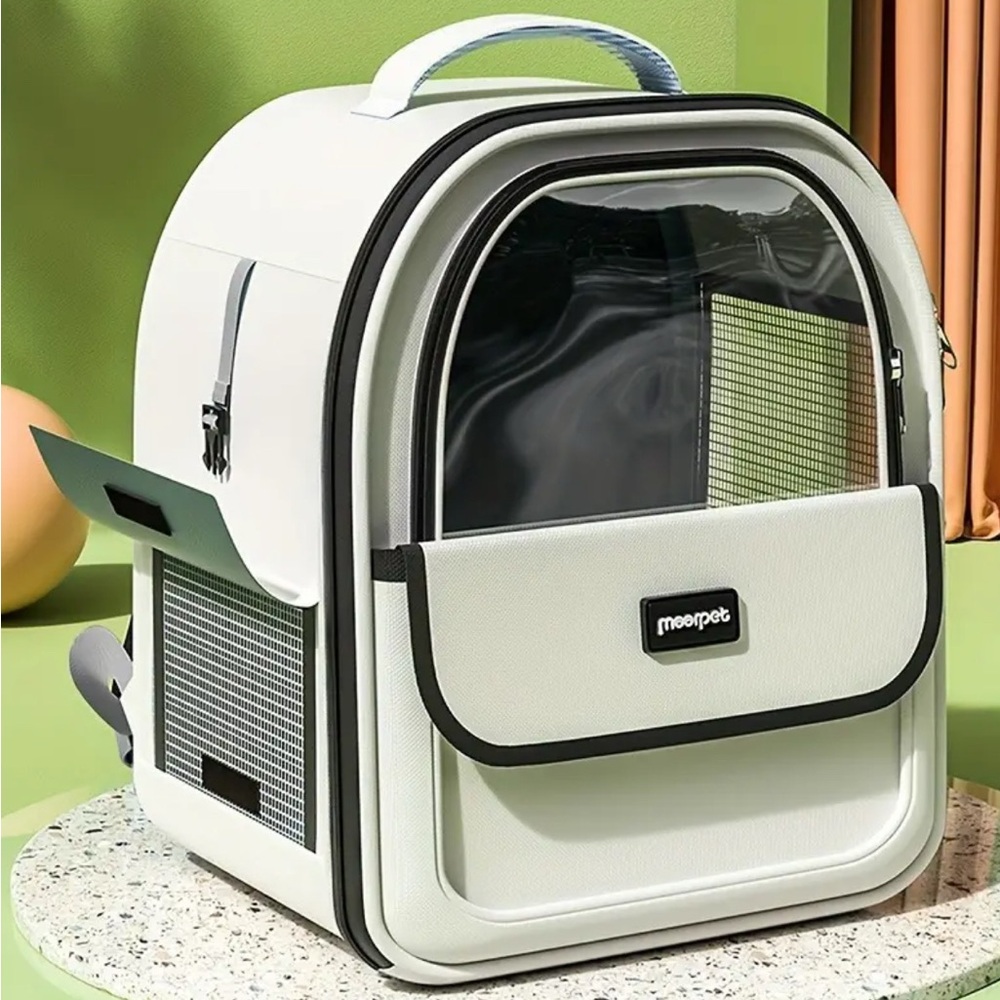 Large Transparent Space Capsule Pet Carrier Backpack